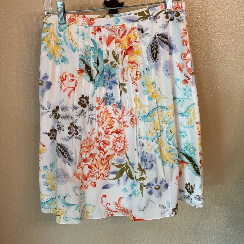 Talbots Floral Skirt